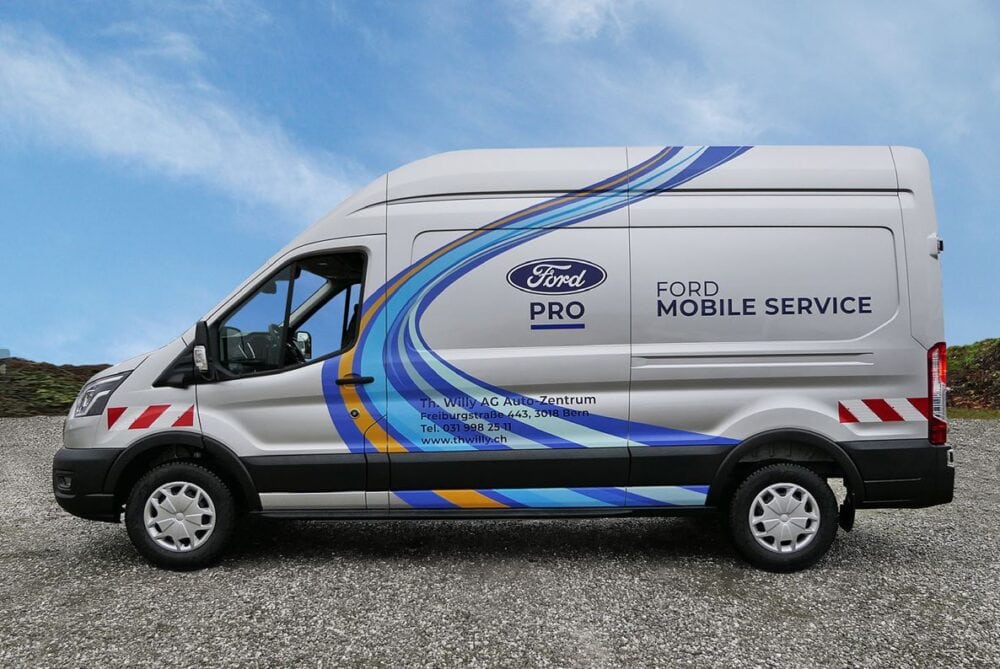 Ford Pro Service Werkstatt auf vier Rädern TIR transNews