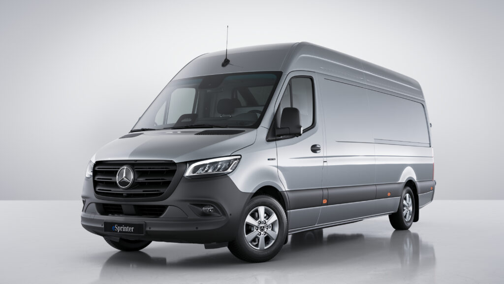 Mercedes-Benz eSprinter und Sprinter 2024 TIR transNews