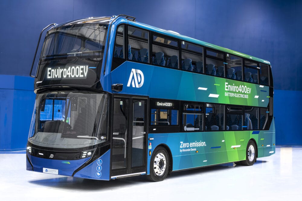 Alexander Dennis Enviro400EV TIR transNews