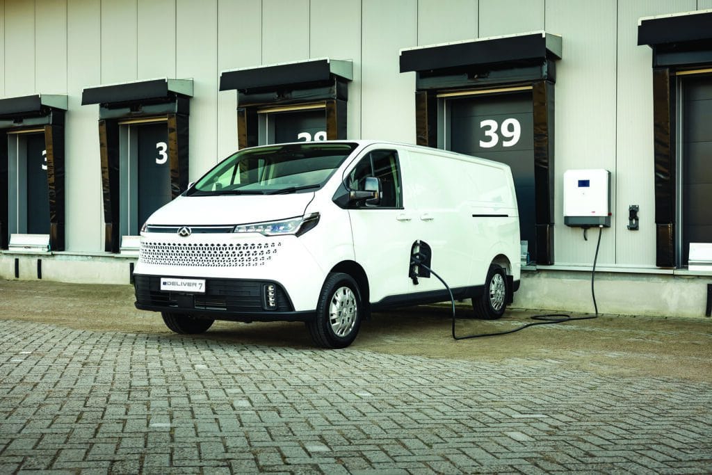 Maxus eDeliver 7 ab sofort in der Schweiz TIR transNews