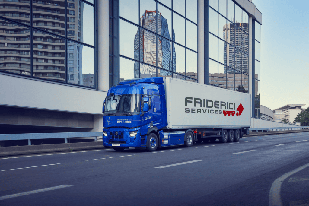 Friderici Services SA Verkauf Renault Trucks TIR transNews