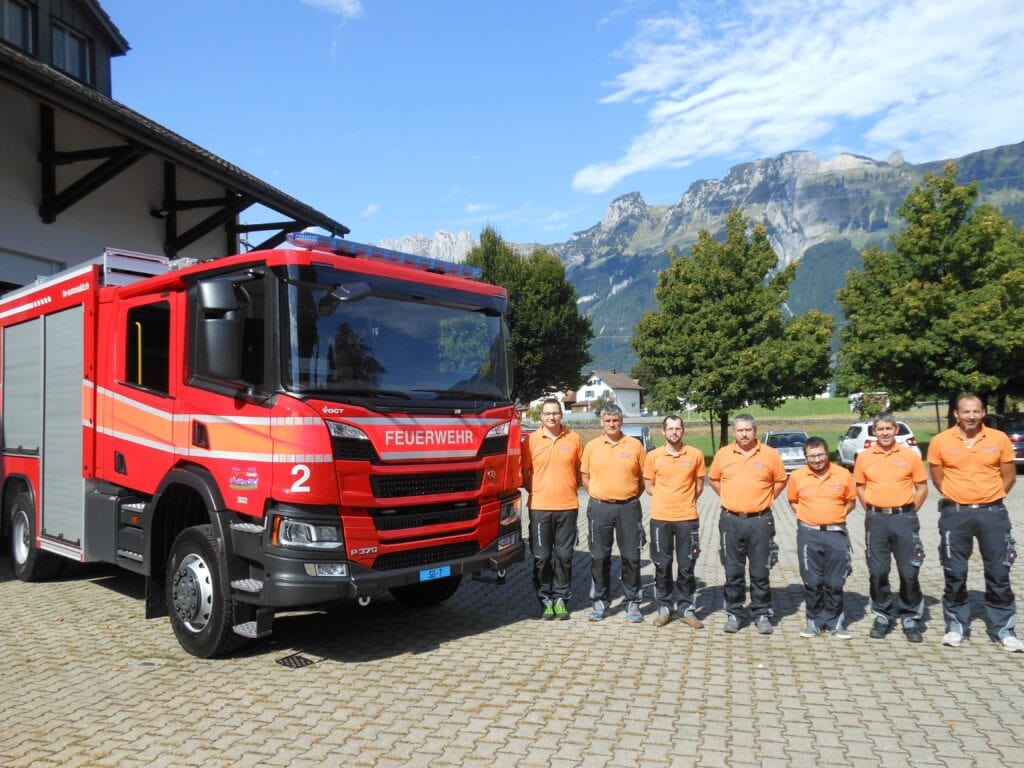 Feuerwehr Sennwald Scania TIR transNews