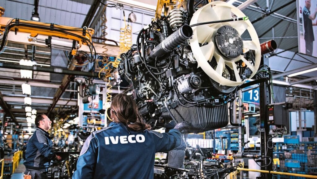 Mehr rezykliertes Prozesswasser, 100 Prozent erneuerbarer Strom und höherer Frauenanteil sind weitere Iveco-Ziele.