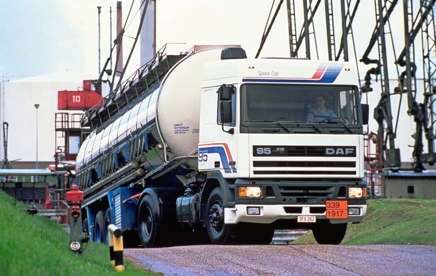 Die Space Cab des DAF 95 (1987) war ein weiterer Meilenstein im Kabinenplatzangebot – sehr geschätzt im Fernverkehr.