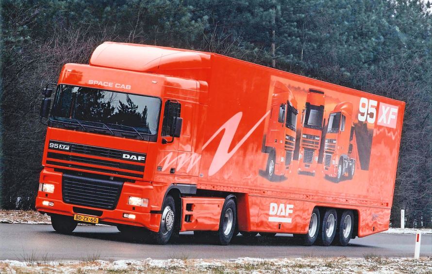 1997 wurde beim DAF 95XF erstmals die Bezeichnung XF lanciert. Sie ist heute nicht mehr von DAF wegzudenken.