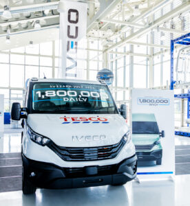 Iveco eDaily Tesco Suzzara TIR transNews