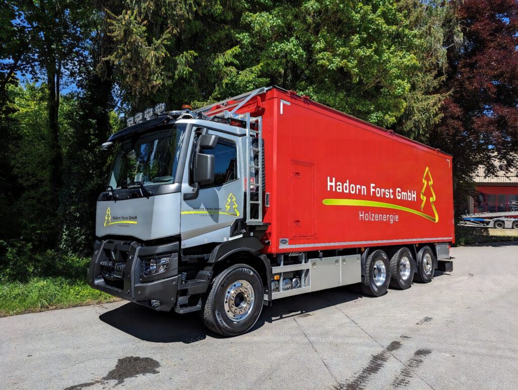 Hadorn Forst GmbH Renault Trucks TIR transNews